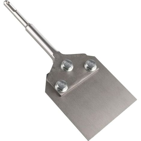Burin à Spatule SDS plus 250 x 100mm, pour Enlever des Revêtements de Sol et des Revêtements en Combinaison avec des Appareils de Démolition (1/4)