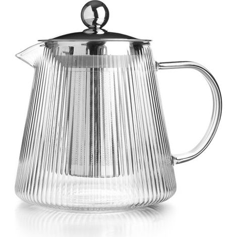 Ibili - Theiere en verre avec filtre Elegant 1.2 l