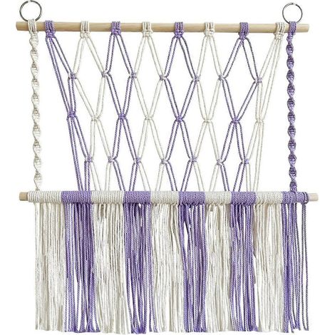 Tapisserie hamac rembourrée gain de place style bohème macramé,B-- (1/5)