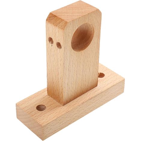 Tringle Rideau Bois Massif Fixation Solide et Design (1/5)