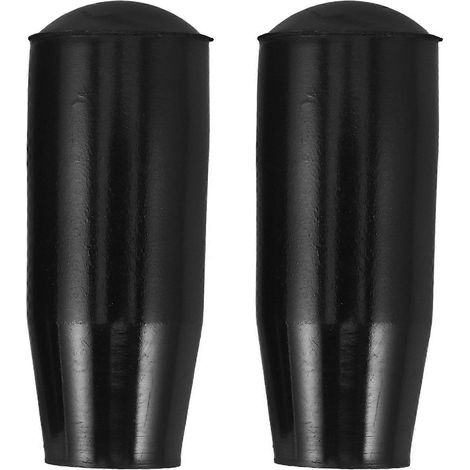 Compatible avec 2 gants de poignée de porte de chaudière - manchons en plastique résistant à la chaleur pour cheminées, fours, plaques de cuisson et cuisines domestiques. Pièce de rechange. (1/5)
