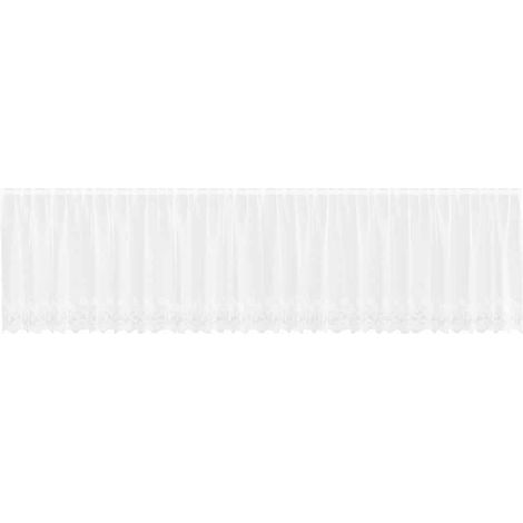Rideaux avec des rideaux Blanc 500x100cm Polyester CFW68543 (1/5)