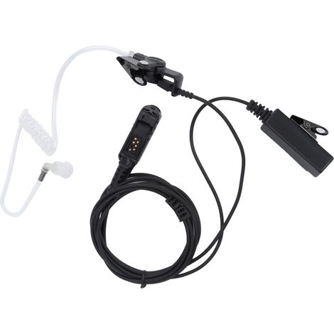Écouteur-talkie-walkie avec microphone, tube acoustique de remplacement PPT pour Motorola XPR3300/3500 (1/5)