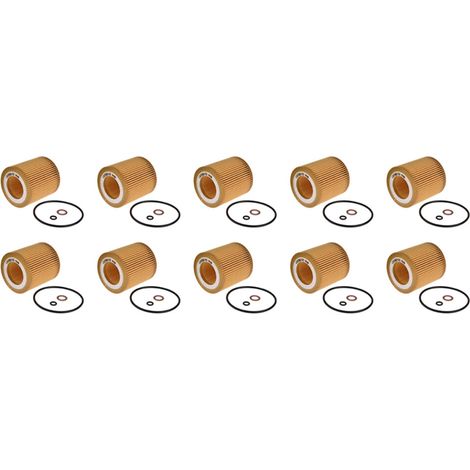 Geeignet für 10er-Packungen Motorölfilter HU816X, kompatibel mit E60, E82, E88, E90, E92, E93. (09106015 11427541827)