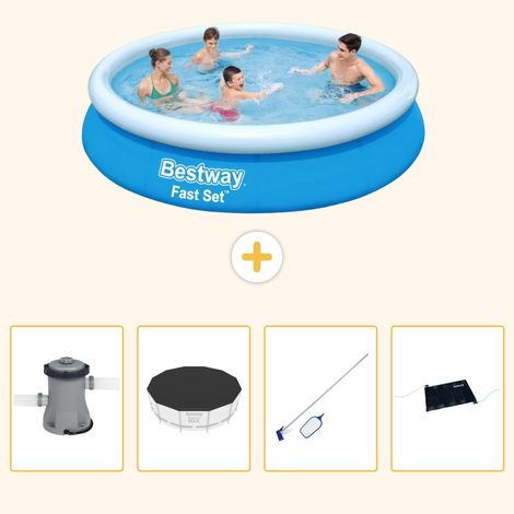Bestway Bestway Fast Set Ronde - 366x76 cm - 5-pièces S241 (1/5)