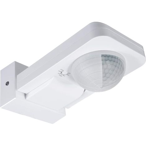 Maclean MCE243 - Sensore Di Movimento A Infrarossi Con Sensore Crepuscolare, Campo Di Rilevamento di 360° Fino a 20 m, IP65, max 2000 W (1/4)