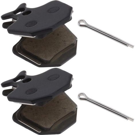 2 paia di pastiglie freno a disco in resina semimetallica – Adatte per Formula ORO, K18, K24, Puro, Bianco – Spessore 4 mm – MTB, bici da strada, ciclismo – Pastiglie freno di ricambio per MTB (1/5)