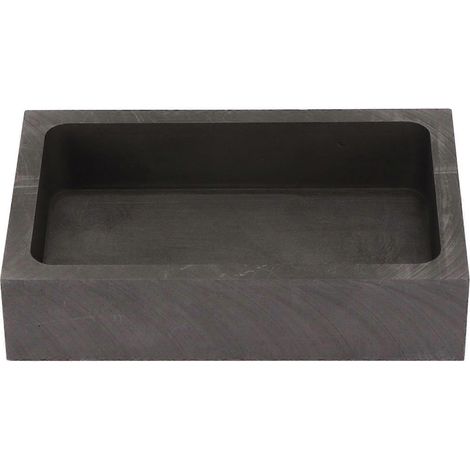 Moule à lingots en graphite thermorésistant pour la fusion et la coulée de métaux précieux (bijoux), 3,54 x 2,36 x 0,79 po (1/5)
