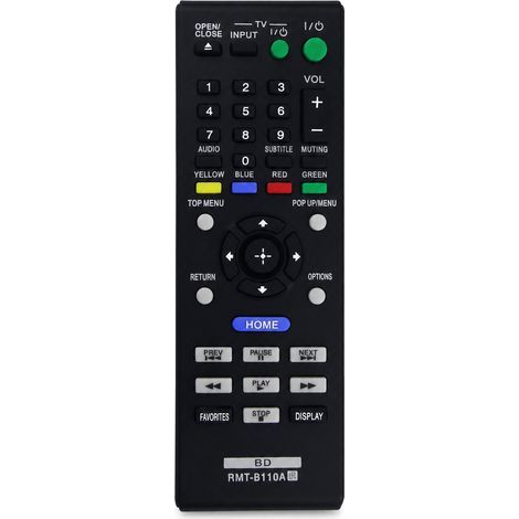Telecomando di ricambio compatibile con lettore Blu-ray Sony RMT-B110A (1/5)