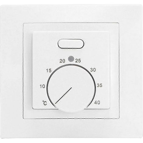 MK05 Raumthermostat für Fußbodenheizung, 220 V, 16 A, Weiß (1/5)