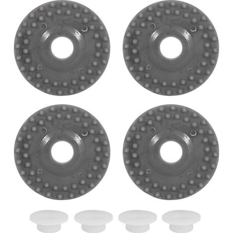 Satz mit 4 Gummirädern für Silver Reed SK840 SK580 SK270 SK218 SK325 Strickmaschinen (1/5)