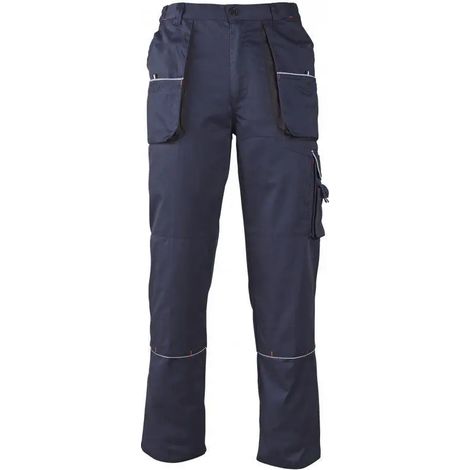 Pantalon Marine-noir T3 Poly-coton (1/5)