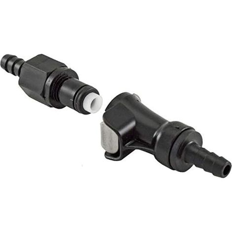 Cyclingcolors – Raccord rapide durite tuyau carburant essence 5mm 6mm – Universel pour tondeuse, tracteur, motoculteur, moto – Coupe sécurité