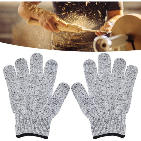Gants de travail, gants anti-coupures, gants de protection, gants de jardinage M (1/5)