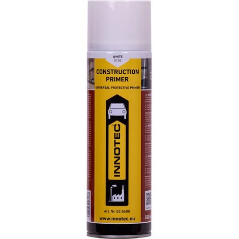 Primaire construction 500ml, Primaire d'adhérence, Primaire blanc