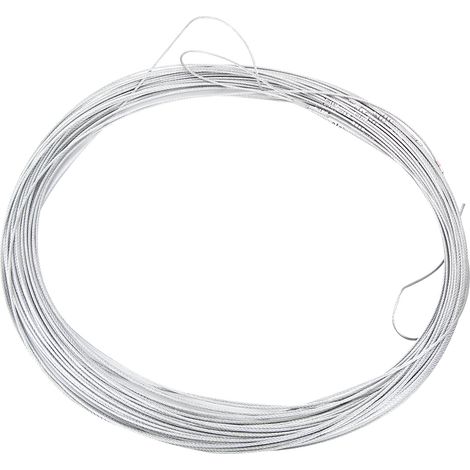 Corde De Mesure En Fil D Acier - Echelle Integree Par Metre - Pour Aire De Jeux Extérieure - 20 M (1/5)