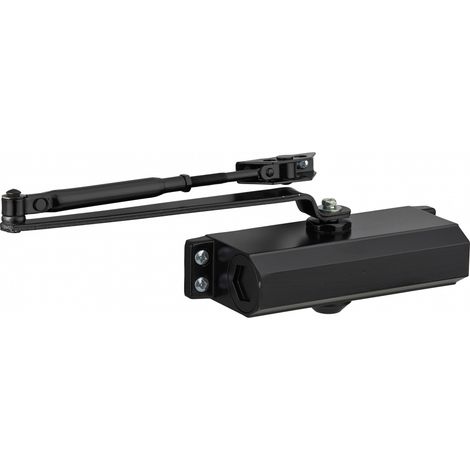 THIRARD - Ferme-porte automatique hydraulique force 4, noir - THIRARD