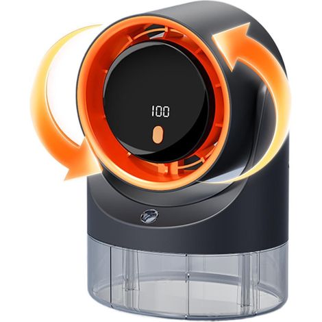 Générique Ventilateur de Bureau,Ajustable Électrique avec Réservoir d'Eau,Petit Ventilateur de Bureau avec Réservoir d'Eau - pour Usage Domestique Extérieur Maison Dormitories Voyage Pique-nique (1/4)
