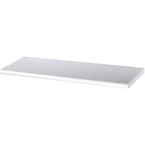 E'tage're rectangulaire blanche 5 pie'ces e'tage're en bois 80x20x1,8 cm surface me'lamine'e et bord arrondi