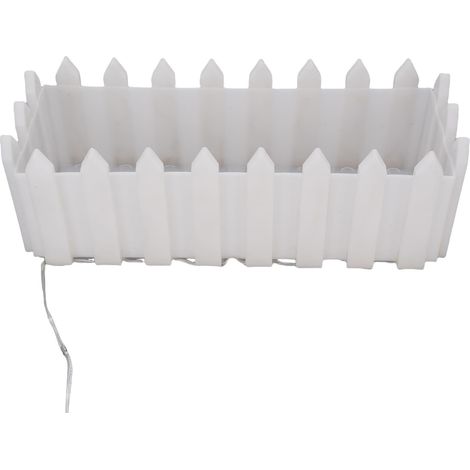 Rengue Jardinière LED énergie Solaire Fleur éclairé RVB 8 Modes IP55 (1/4)