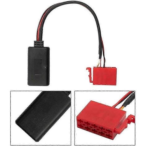 Récepteur Bluetooth sans fil pour voiture, adaptateur AUX compatible avec W124, W140, W202, W210, R129 et BE2210, autoradio stéréo, vendu à l'unité (SZRH A-SD). (1/5)