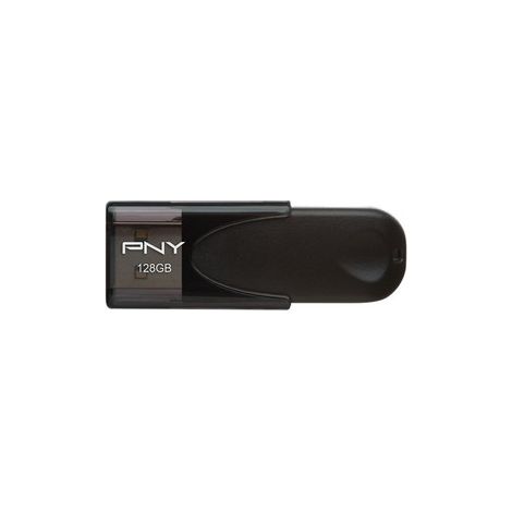 ATTACHE 128 GB USB 2.0-Flash-Laufwerk – Schwarz, langlebig und zuverlässig