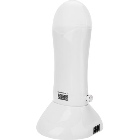 Appareil d'épilation électrique portable, blanc, à température réglable (40 W), avec prise américaine standard (110 V). (1/5)