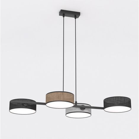 Lampada a sospensione DRUMZ con paralumi cilindrici