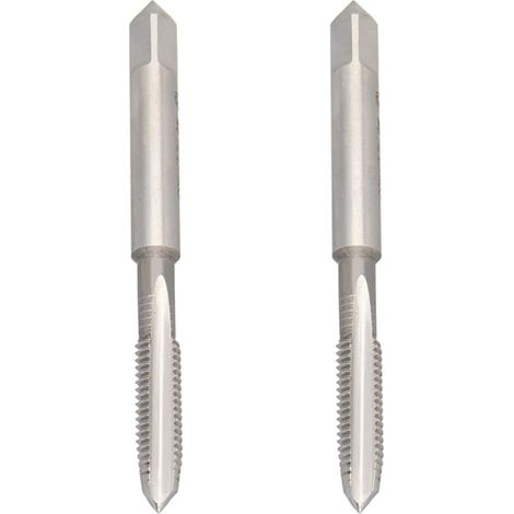 Lot de 2 tarauds de machine à filetage gauche M6X1.00MM en acier rapide H2 pour réparation et entretien de routine (1/5)