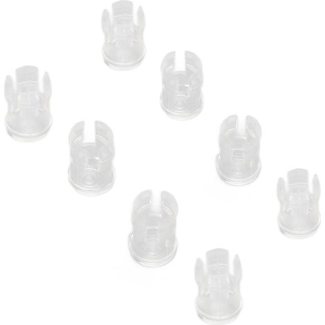 Lot de 100 capuchons de protection transparents pour diodes électroluminescentes (LED) de 3 mm de diamètre. (1/5)
