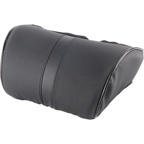 Appuie-tête auto en cuir PU avec mousse à mémoire, coussin de repos cervical pour siège de voiture (1/5)