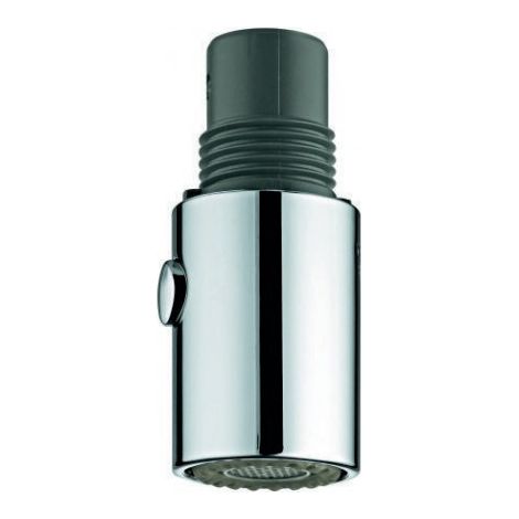 Grohe – Douchette d'évier 46857000 – Finition StarLight – Mousseur SpeedClean – Système anti-calcaire – Pour mitigeur de cuisine (1/3)