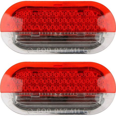 2x LED-Innenraum-Warnleuchten für VW Käfer Mk4 (1999–2004), Teilenummer 1J0947411B 1J0