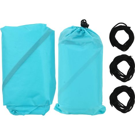Voile d'ombrage triangulaire de qualité supérieure, pare-soleil d'extérieur, tissu anti-UV, imperméable pour terrasse, pelouse, jardin (1/5)