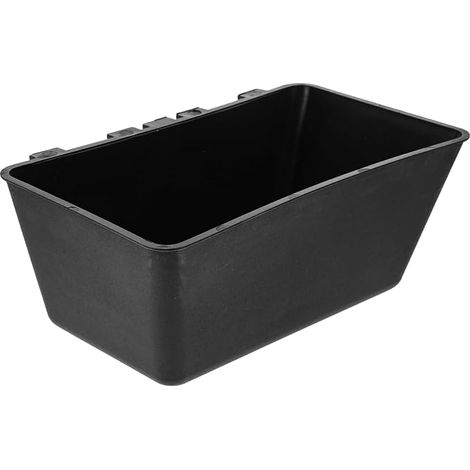Hanging Pigeon Feeder Plastic Bird Feeding Container for Hens, Bird Cage and Outdoor Enclosure