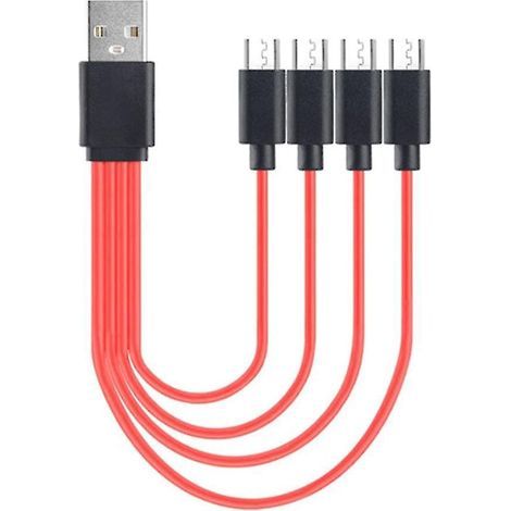 4-in-1 Multi-Micro-USB-Ladekabel für Android-Handys und -Tablets (Splitter) (1/4)