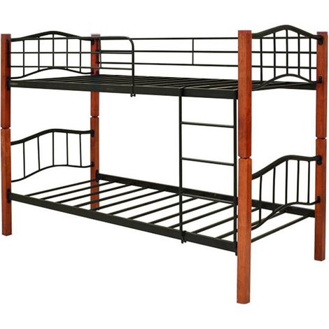 Litera Doble Cama 90cm Madera y Metal