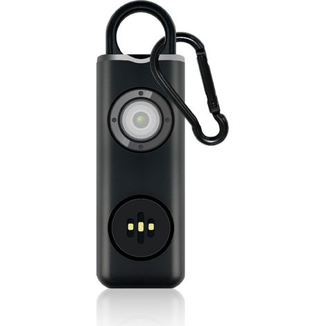 Alarme Personnelle Anti Agression Poche, 130 DB Alarme Anti Agression Rechargeable par USB Sécurité d'urgence