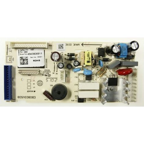 PLATINE DE CONTROLE POUR REFRIGERATEUR BEKO - 4943836912 (1/2)