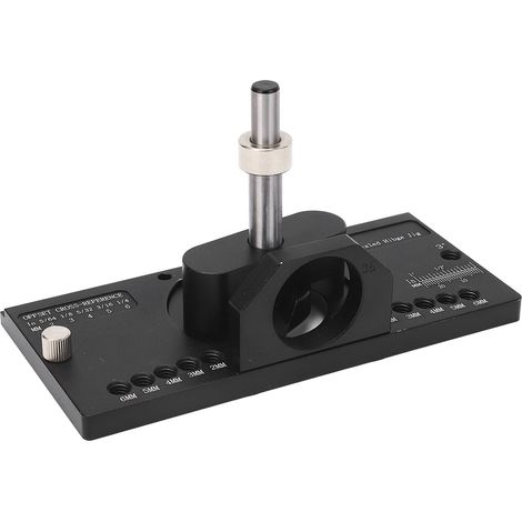 Kit gabarit charnière invisible 35mm outil perçage métal pour portes meuble bois (1/5)