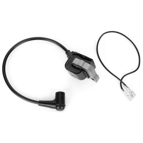 Lot de 2 bobines d'allumage compatibles avec tronçonneuses Husqvarna 50, 51, 55, 254, 257, 261, 262, 266 et 272, remplacement en alliage et plastique avec ligne de connexion, allumage fiable. (1/4)