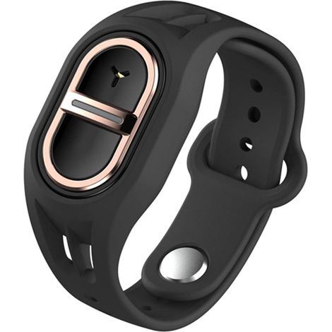 Bracelet Anti-Moustiques Ultrasonique Étanche Rechargeable USB pour Camping Randonnée Exterieur (1/5)