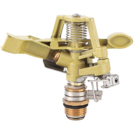Buse d'arrosage rotative en alliage de zinc pour jardin et pelouse, raccord mâle G1/2-AquaForge (1/5)