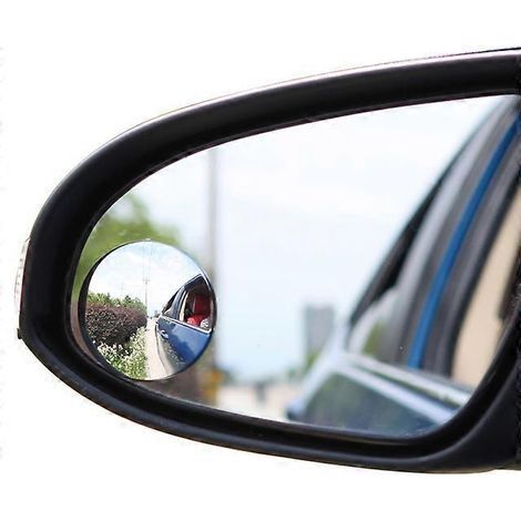 Rétroviseur d'angle mort 360° HD pour voiture, rotatif et réglable, grand angle, extérieur, rétroviseur de stationnement (1/4)