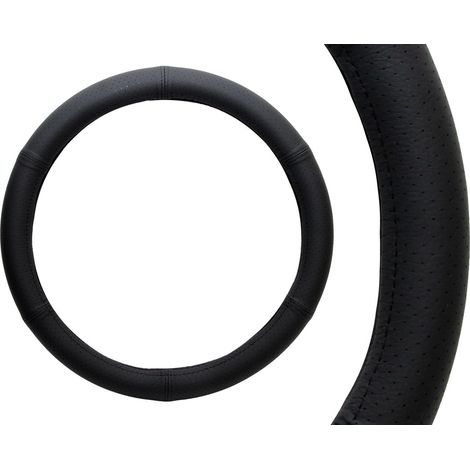 Rivestimento in pelle traforata per volante auto, misura M 37-39 cm (1/3)