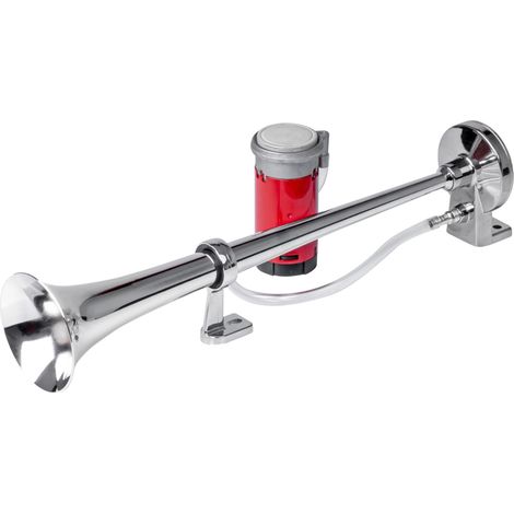 Clacson, clacson, fanfara, cromato, 12V, amio-03618 (1/5)