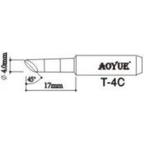 AOYUE T4C repuesto punta soldador (1/2)