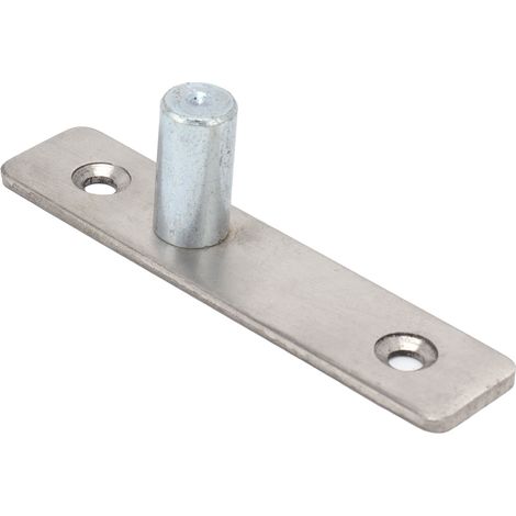 Porte vitrée à charnière supérieure à ressort de plancher sans cadre supérieur pivotant (1/5)