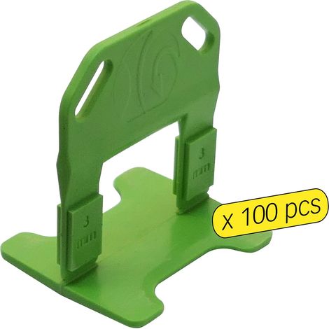 Sachet 100 croisillons 3 mm autonivelants - MEJIX - 180065 (1/2)
