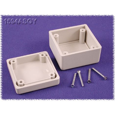 Hammond Electronics 1594ASGY Universal-Gehäuse 56 x 56 x 40 ABS Grau 1 St.